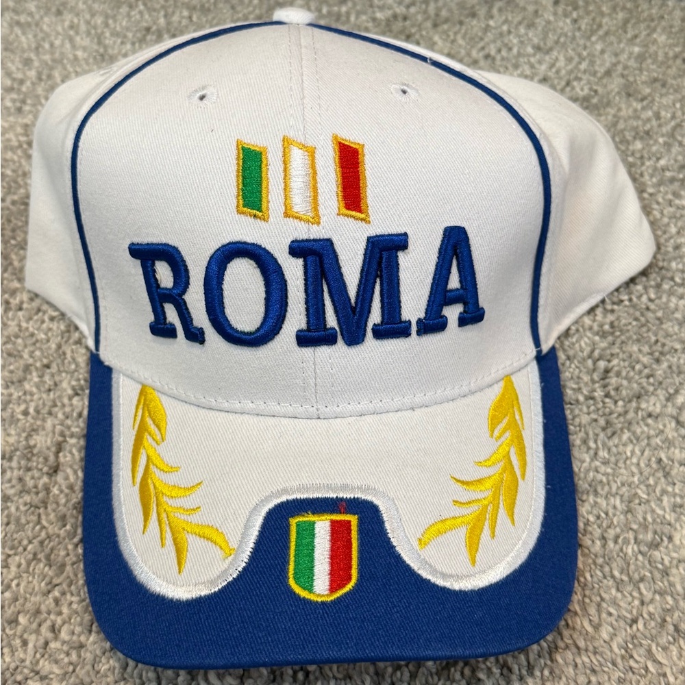 Roma Embroidered Baseball Cap